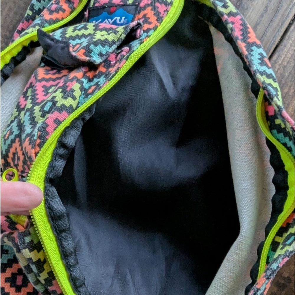 KAVU Rope Sling Geometric Crossbody Backpack - Picture 7 of 10